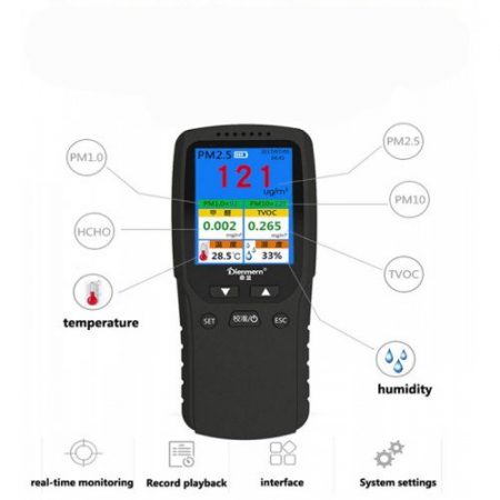 Air Quality Detector 8 in 1 b