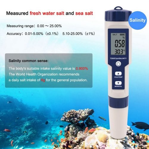 EZ-9909 Temperature Meter 5 in 1 d