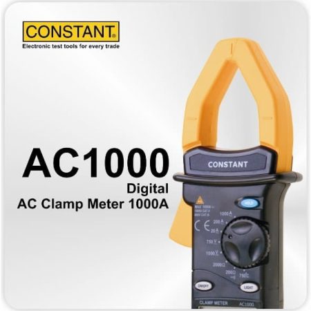 CONSTANT Clamp Meter AC 1000A With Temperature