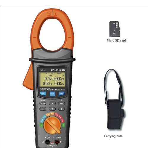Lutron-PC-6011SD-Tang-Ampere-3-Phase-Clamp-Power-Analyzer-Contoh-Gambar