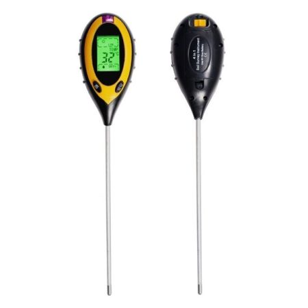 Soil Survey Instrument 4 in 1 Thermo, pH, Moisture, Light.