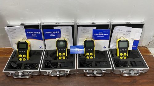 Bosean BH4A Gas Detector 4 In 1 O2 CO H2S LEL