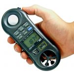 Lutron LM-8000 4 in 1 Anemometer Humidity Light Lux Meter
