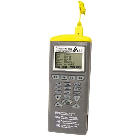 AZ Instrument 9682 KJTRSE Thermocouple Thermometer Recorder