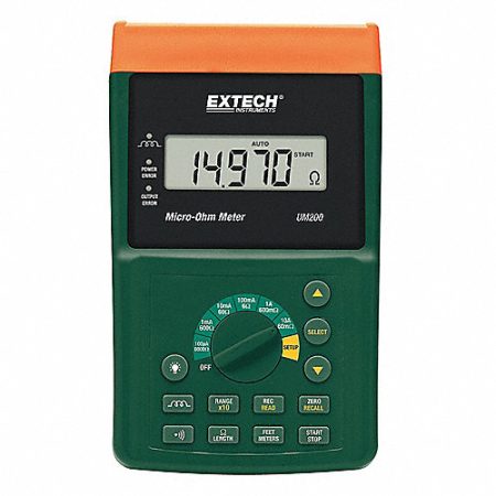 Extech UM200 High Resolution Micro-Ohm Meter
