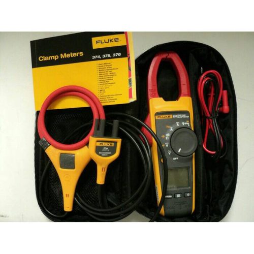 Fluke 376 True-rms AC/DC Clamp Meter dengan iFlex