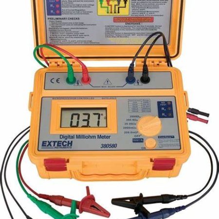 EXTECH 380580 Battery Powered Milliohm Meter