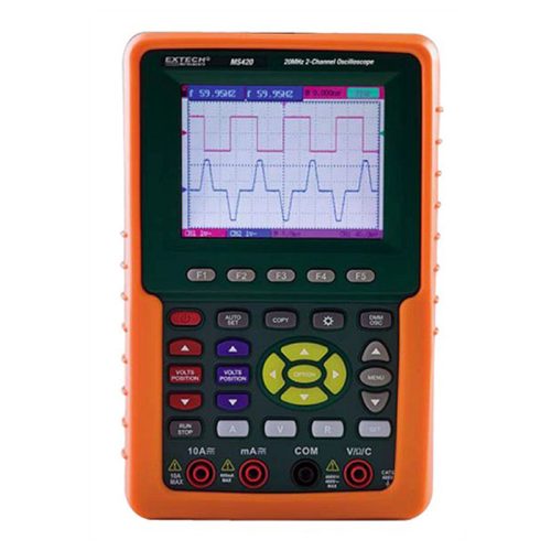 EXTECH MS420 20MHz 2-Channel Digital Oscilloscope