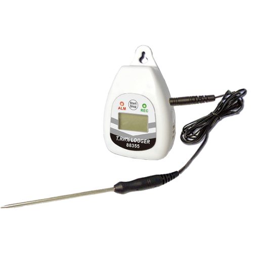 Az Instrument 88355 Dual Temperature RH % Data Logger