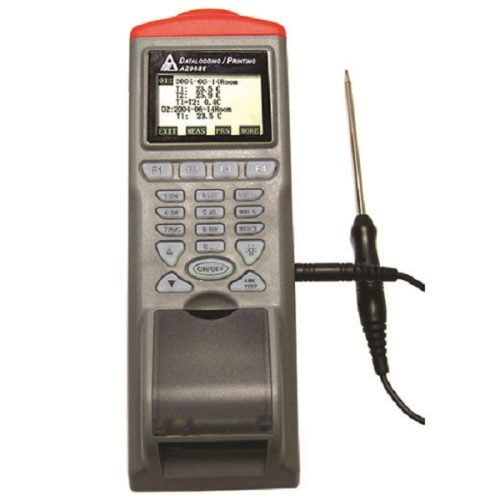 Az Instrument 9812 IR Temp. Recorder Printer with External Probe