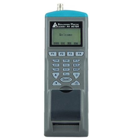 Az Instrument 9861 Digital pH & mV Meter Water Quality Data Logger with Printer