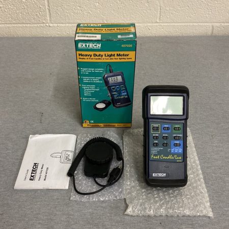 EXTECH 407026 Heavy Duty Light Meter with PC Interface