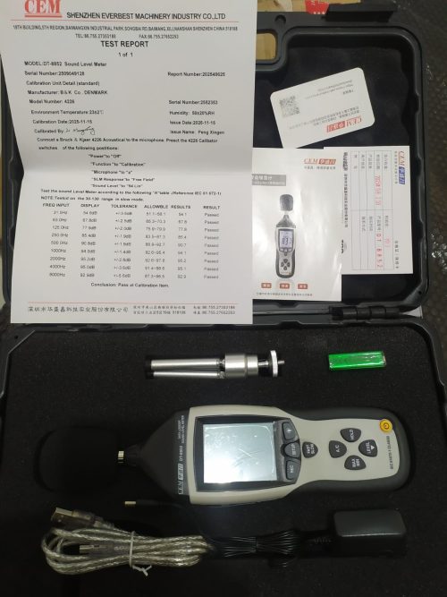 CEM DT-8852 Sound Level Meter 3