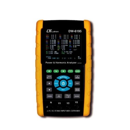Lutron DW-6195 3 Phase Power Analyzer w/ Harmonic Measurement