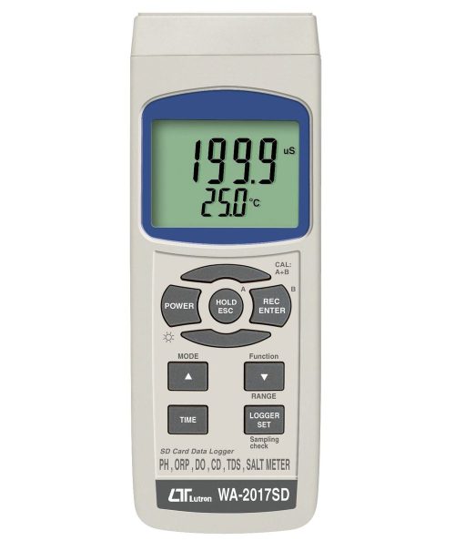 Lutron WA-2017SD pH/ORP, DO, CD/TDS, SALT Meter