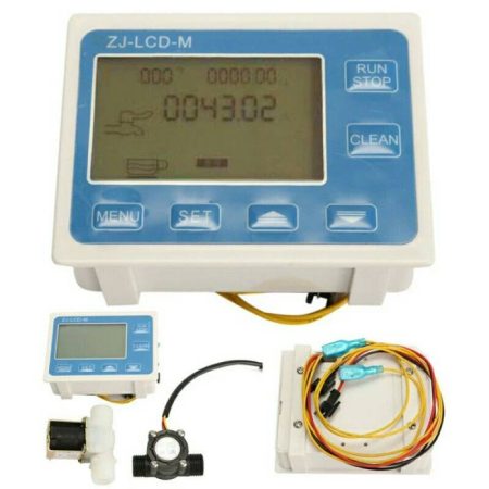 Water Flow Control + Flow Sensor 1 inch + Solenoid Valve 1 inch