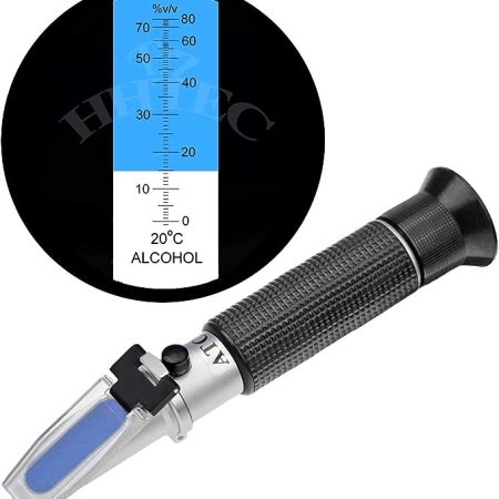 Refractometer Alcohol 0-80%