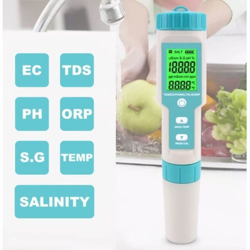 COM600 Water Tester 7 in 1