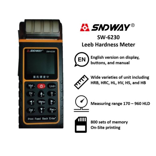 Sndway SW-6230 Leeb Hardness Tester