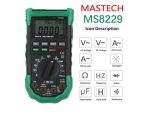 Mastech MS8229 Multimeter with Environment Tester 5 in 1
