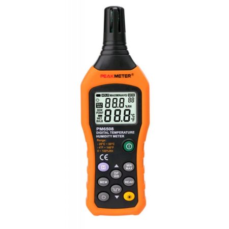 Peakmeter PM6508 Temperature Humidity Meter