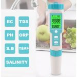 Digital-COM600-Water-Tester-7-in-1-SalinityORPS.GPHTDSECTemperature.