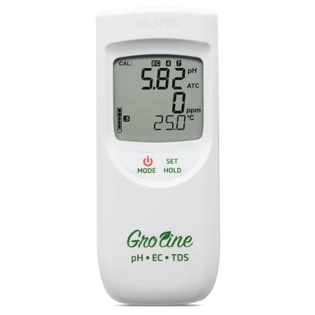 Hanna Instruments HI 9814 pH EC TDS Temp Meter Portable