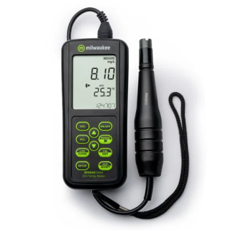 Milwaukee MW605 MAX Waterproof DO Meter With Auto Calibration