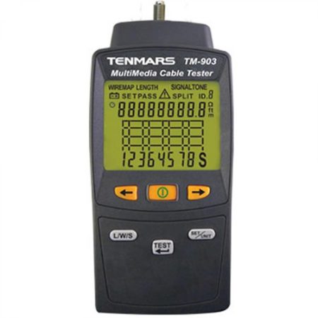 Tenmars TM-903 Multimedia LAN Cable Tester