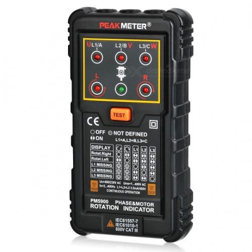Peakmeter-PM5900-Three-Phase-Rotation-Indicator