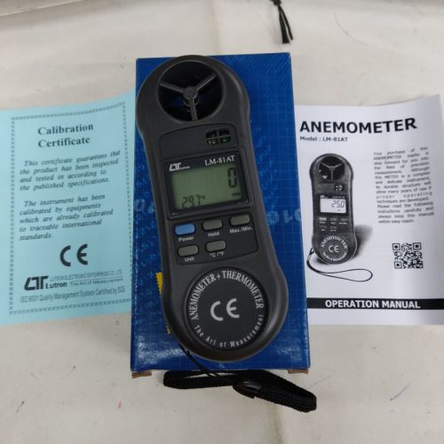 LUTRON LM-81AT Anemometer + Temperature