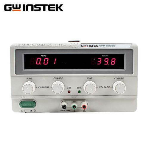 GW Instek GPR-6030D DC Power Supply 60V ,3 A