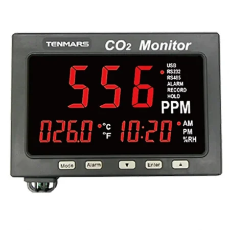 Tenmars TM-187A CO2/Temp/Humidity Monitor