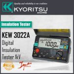 Kyoritsu 3022A 4 Range Digital Insulation Tester
