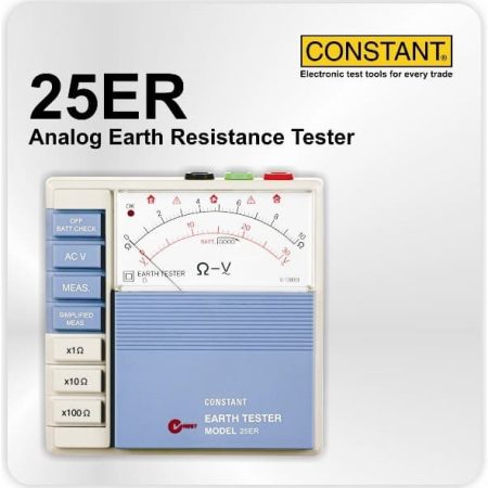 Constant 25 ER Analog Earth Resistance tester
