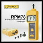 Constant-Laser-Digital-Contact-Non-Contact-Tachometer-RPM78