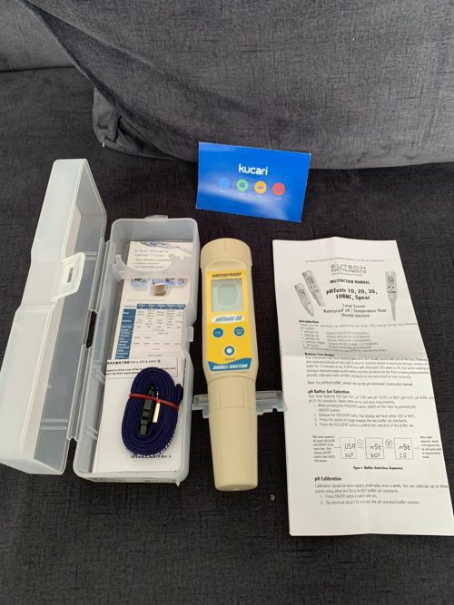 Eutech EC-pHTEST30 Waterproof pH Tester 30 Pocket pH Mete 10