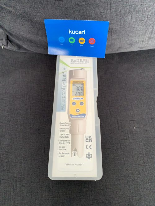 Eutech EC-pHTEST30 Waterproof pH Tester 30 Pocket pH Mete 3