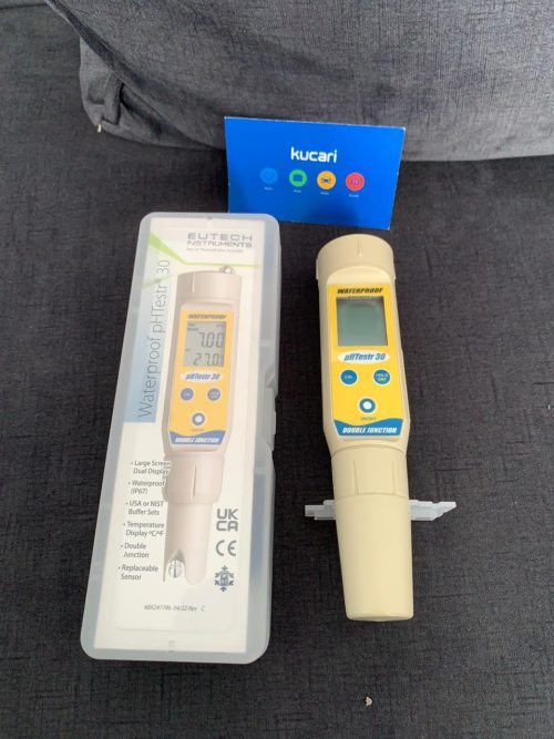 Eutech EC-pHTEST30 Waterproof pH Tester 30 Pocket pH Mete 6