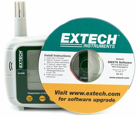 Extech 42280 Temperature Humidity Data Logger