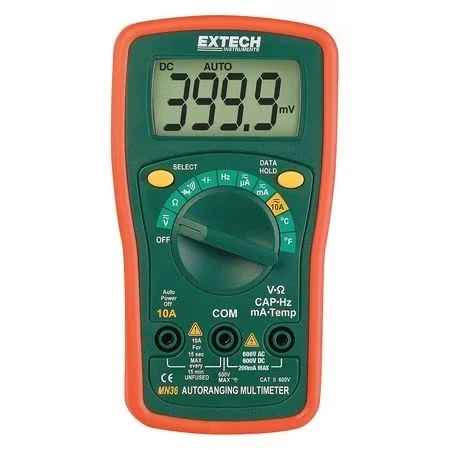Digital Mini MultiMeter Extech MN36