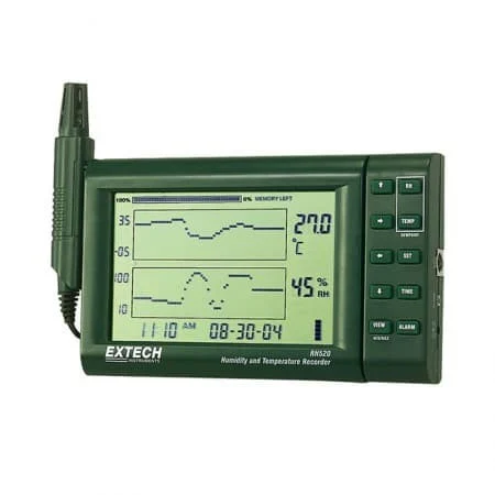 Humidity Temperature Chart Recorder Extech RH520A-220