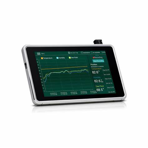 Extech-RH550-HumidityTemperature-Chart-Recorder-with-Touch-Screen
