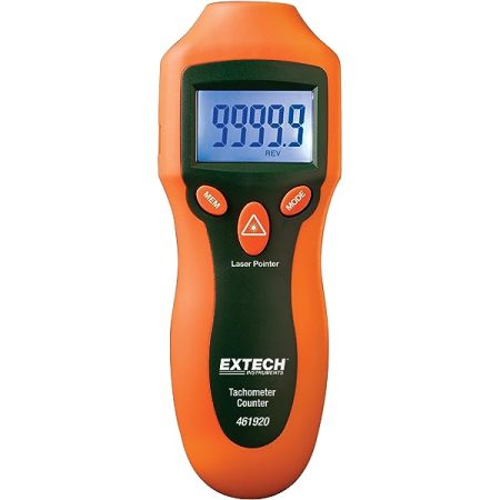 Extech RPM33 Combination Contact Laser Photo Tachometer
