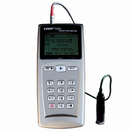Vibration Meter Tester + Software +2probes TIME 7230