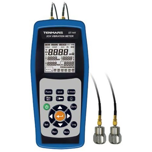 Tenmars-ST-141D-Vibration-Meter-2-Channel