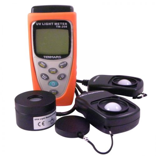 Tenmars-TM-308-DataLogging-3-in1-UV-light-Meter