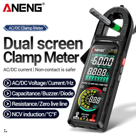 Clamp Meter Pro DC/AC Aneng ST213