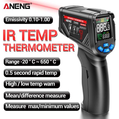 Thermometer Hygrometer Accurately Infrared Aneng TH201Thermometer Hygrometer Accurately Infrared Aneng TH201
