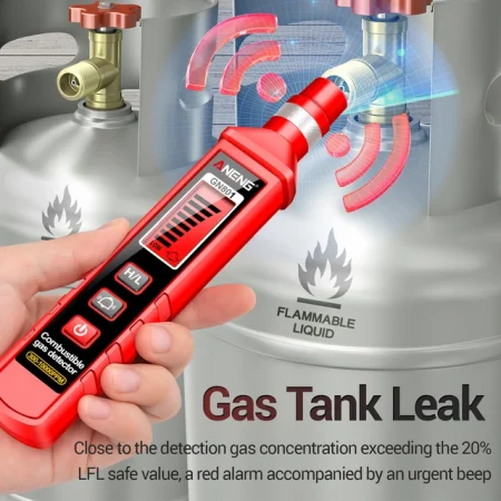 Combustible Gas Detector Analyzer Aneng GN801